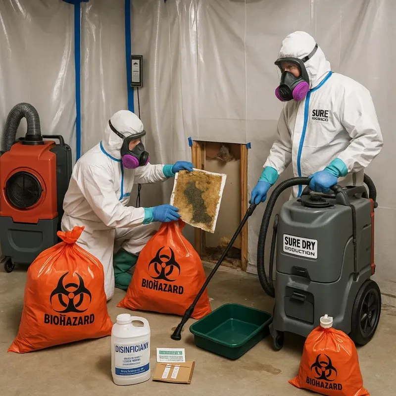 Contaminated Water Handling Protocols process in Gilbert, MN