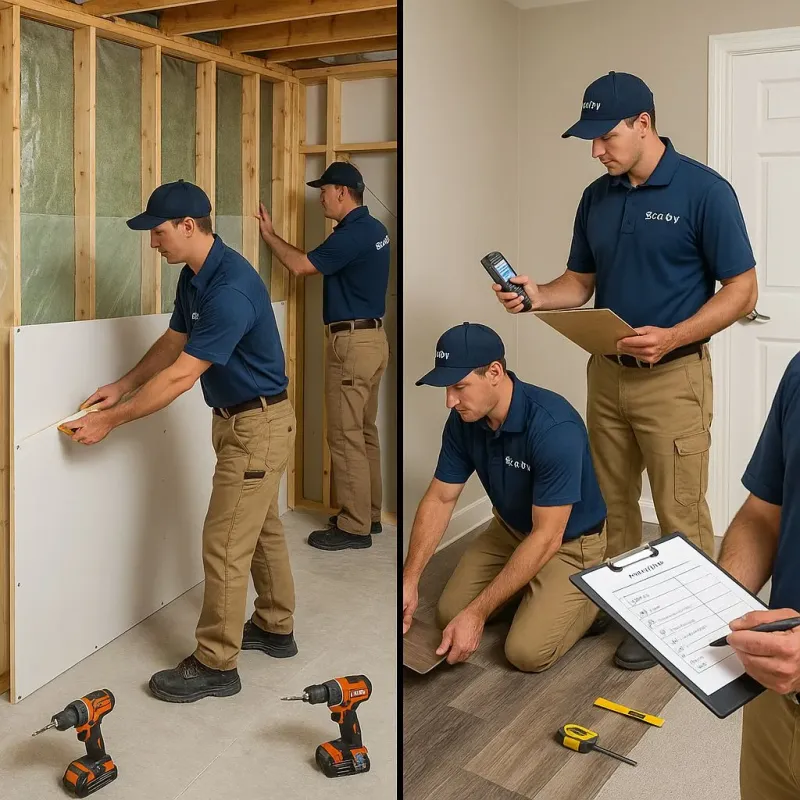 Repairs and Reconstruction process in Gilbert, MN