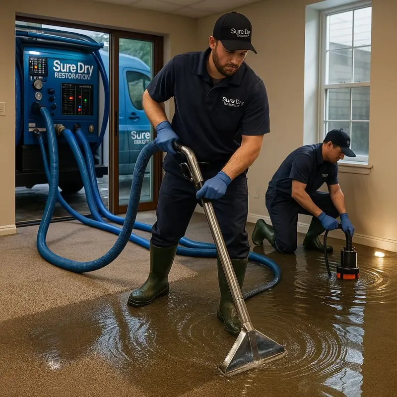 Water Extraction and Removal process in Gilbert, MN